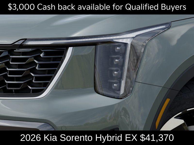 new 2026 Kia Sorento Hybrid car, priced at $41,370