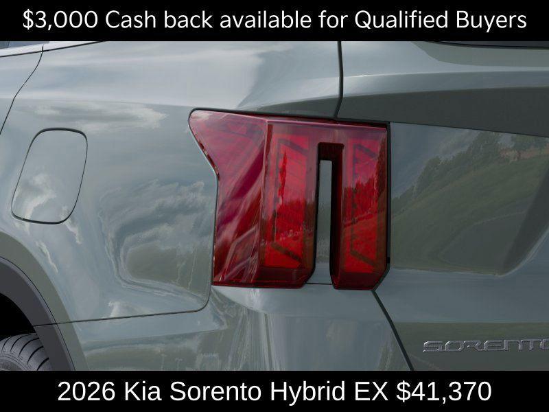 new 2026 Kia Sorento Hybrid car, priced at $41,370