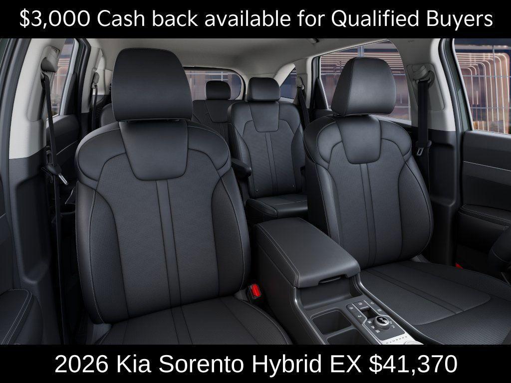 new 2026 Kia Sorento Hybrid car, priced at $41,370
