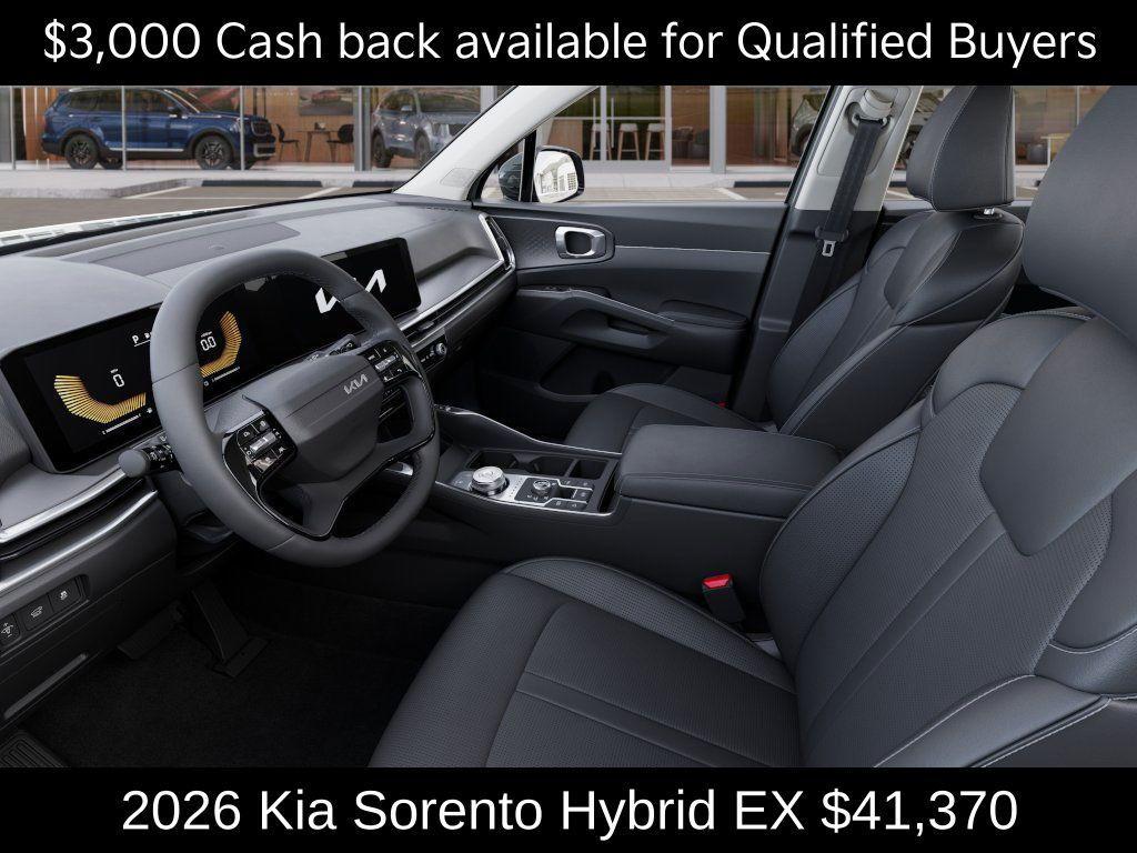 new 2026 Kia Sorento Hybrid car, priced at $41,370