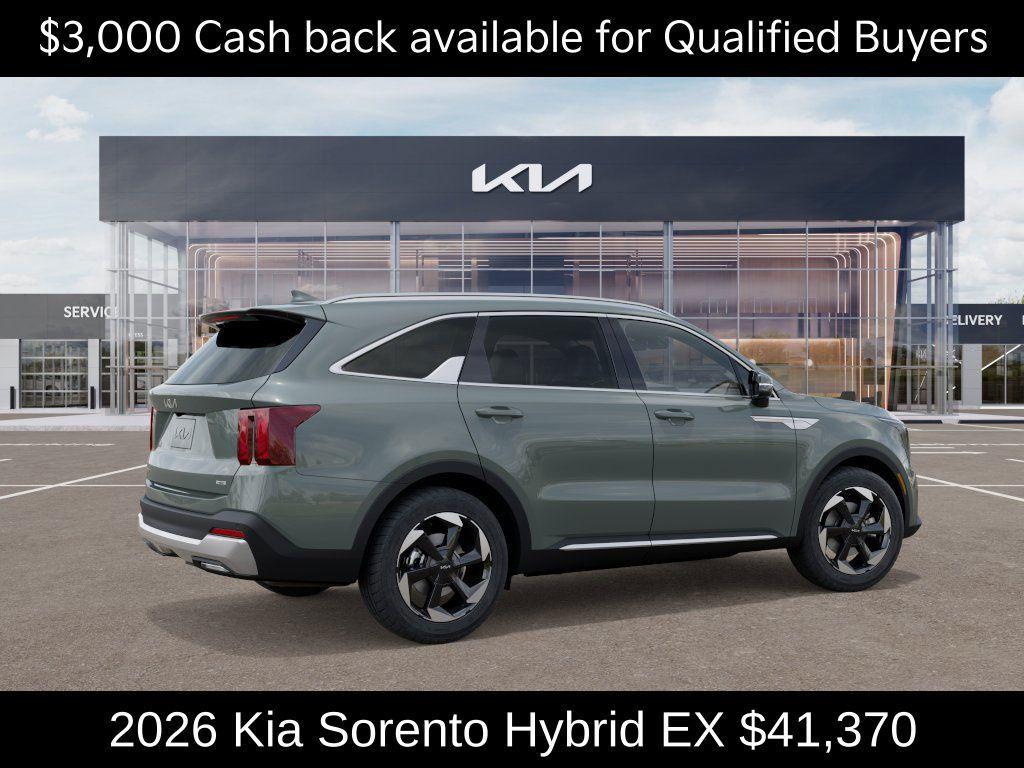 new 2026 Kia Sorento Hybrid car, priced at $41,370