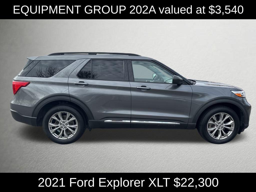 used 2021 Ford Explorer car, priced at $22,300