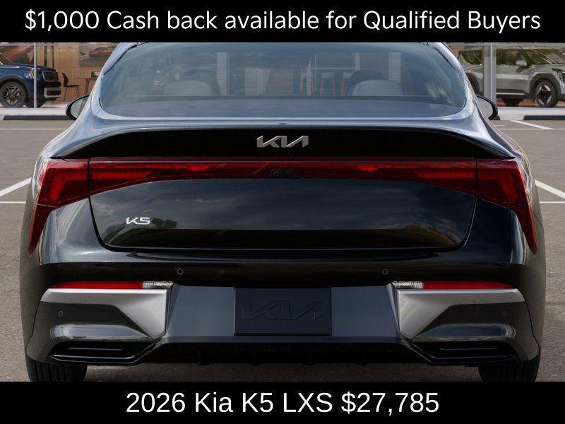 new 2026 Kia K5 car, priced at $27,785