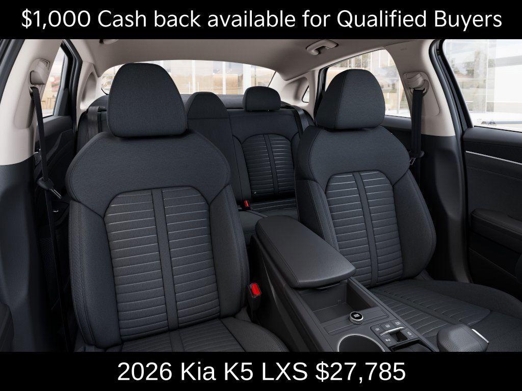 new 2026 Kia K5 car, priced at $27,785