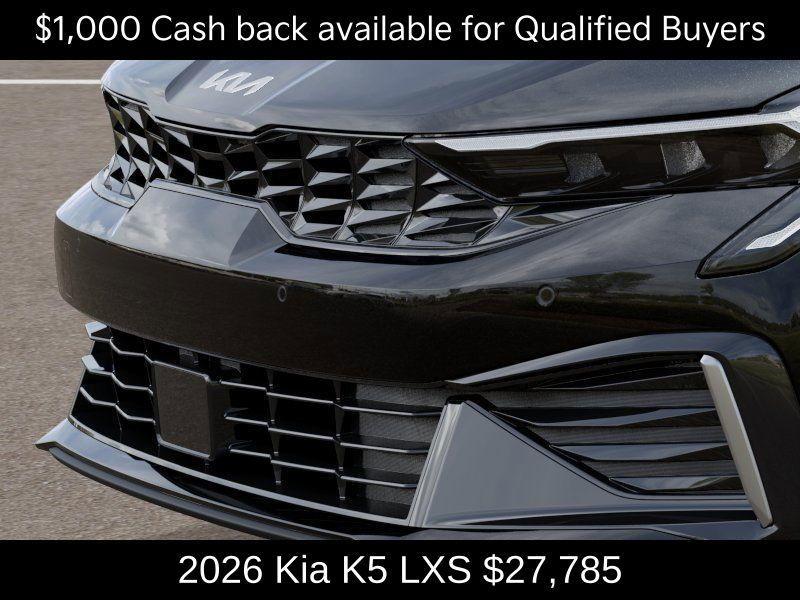 new 2026 Kia K5 car, priced at $27,785