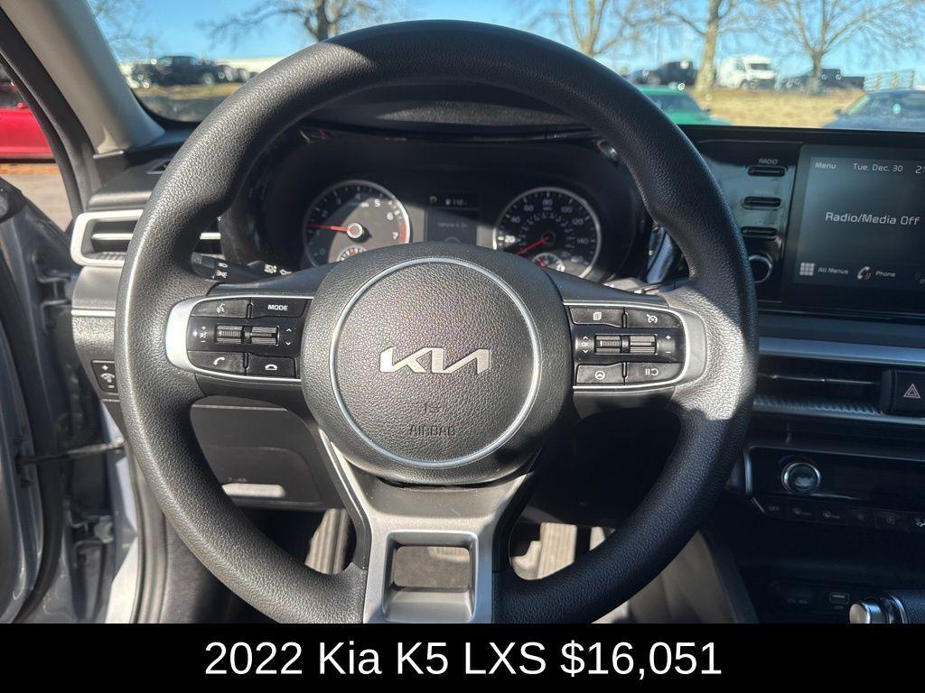 used 2022 Kia K5 car, priced at $16,051