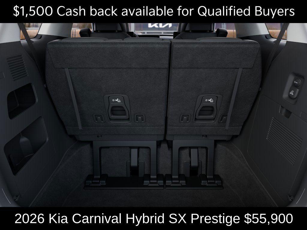 new 2026 Kia Carnival Hybrid car, priced at $55,900