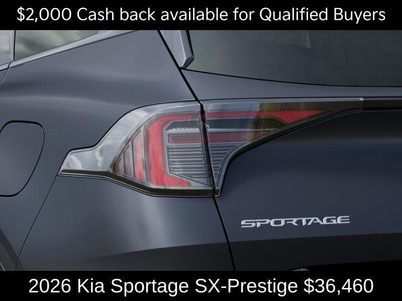 new 2026 Kia Sportage car, priced at $36,460