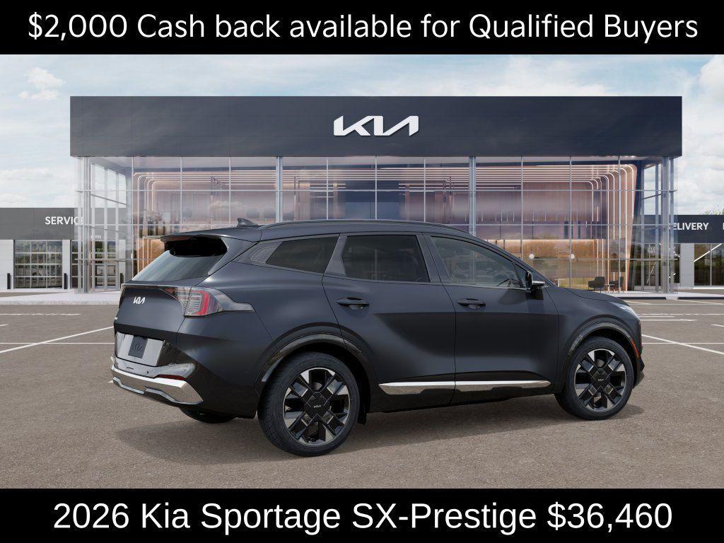 new 2026 Kia Sportage car, priced at $36,460