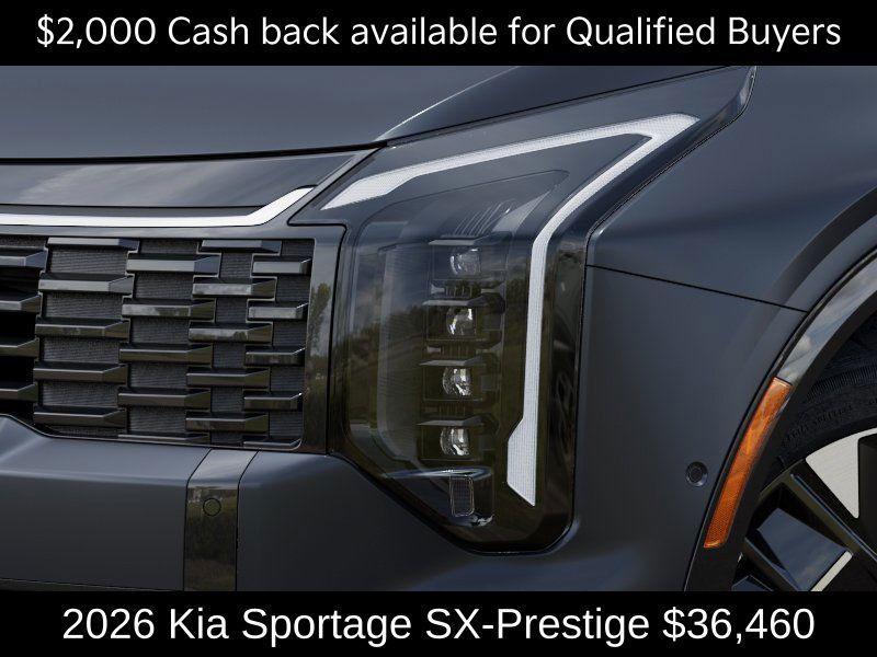 new 2026 Kia Sportage car, priced at $36,460