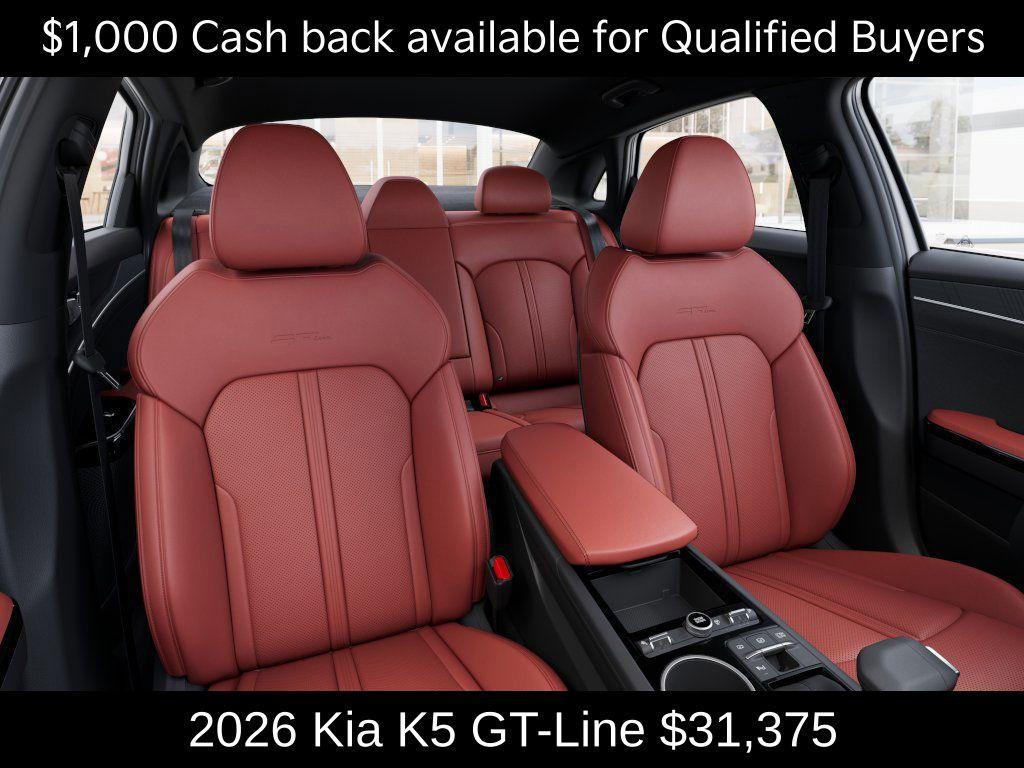 new 2026 Kia K5 car, priced at $31,375