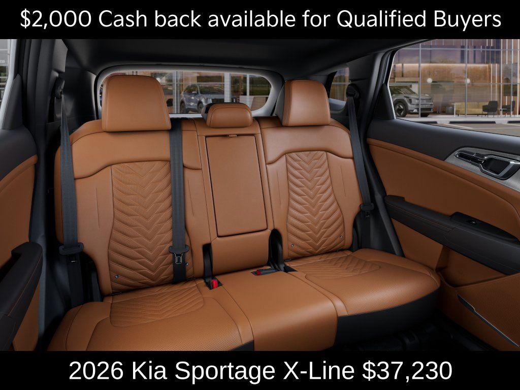 new 2026 Kia Sportage car, priced at $37,230