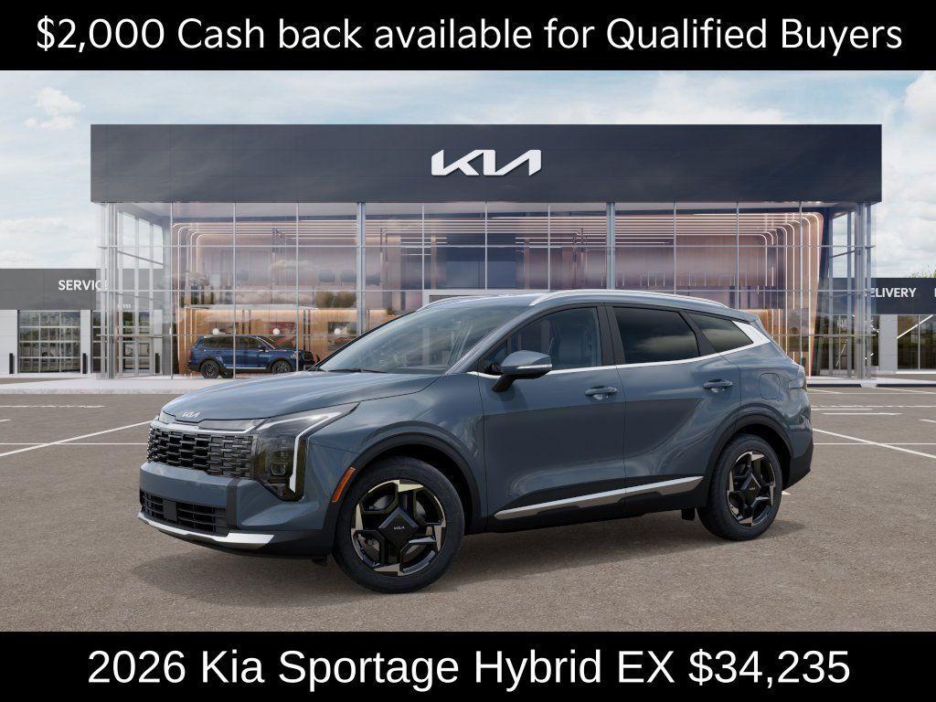 new 2026 Kia Sportage Hybrid car, priced at $34,235