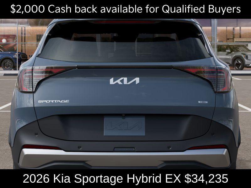 new 2026 Kia Sportage Hybrid car, priced at $34,235