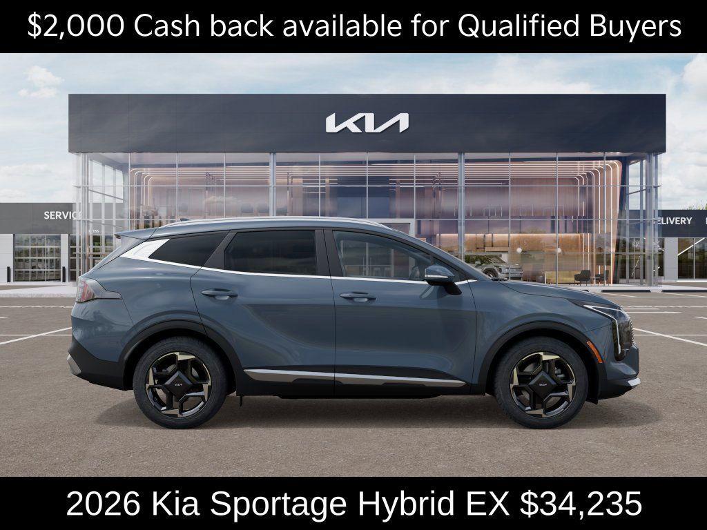 new 2026 Kia Sportage Hybrid car, priced at $34,235