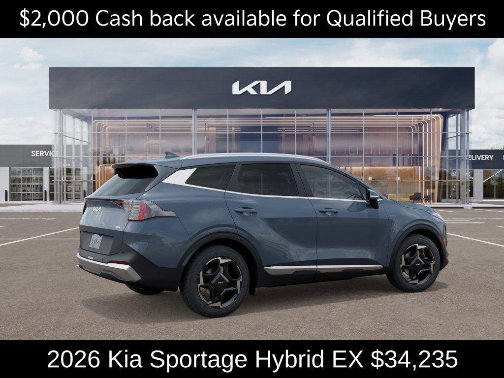 new 2026 Kia Sportage Hybrid car, priced at $34,235