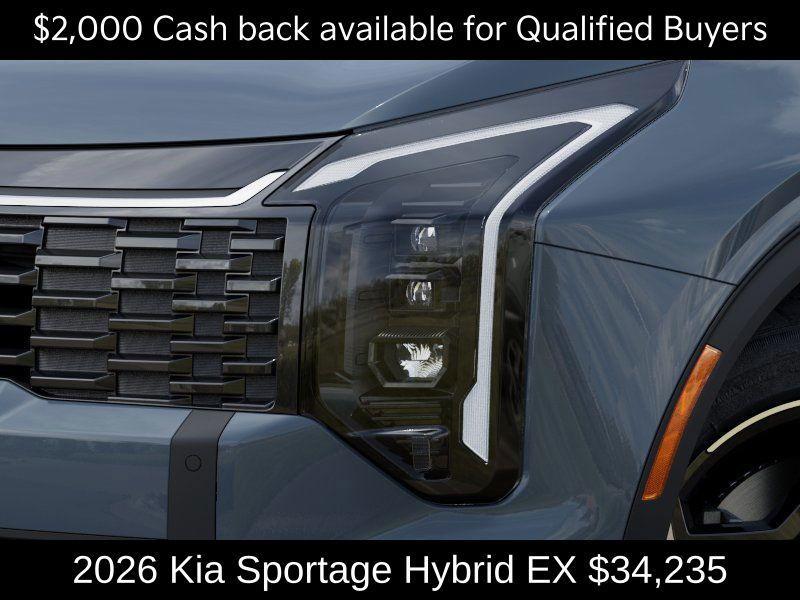 new 2026 Kia Sportage Hybrid car, priced at $34,235