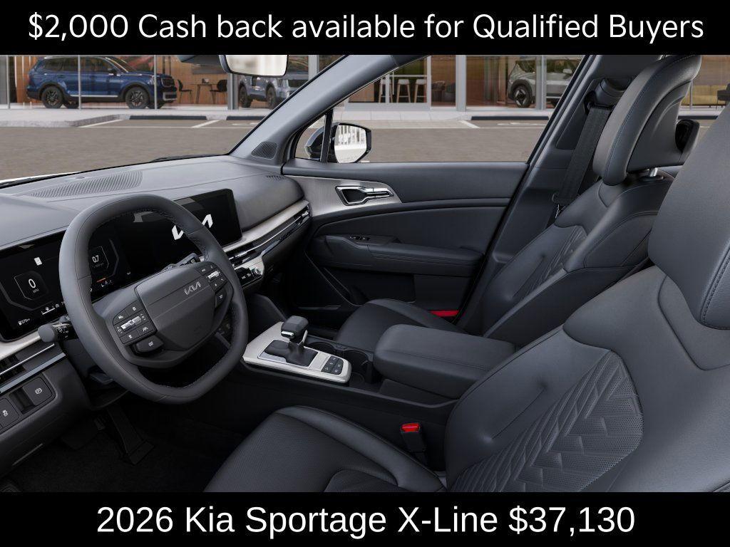 new 2026 Kia Sportage car, priced at $37,130