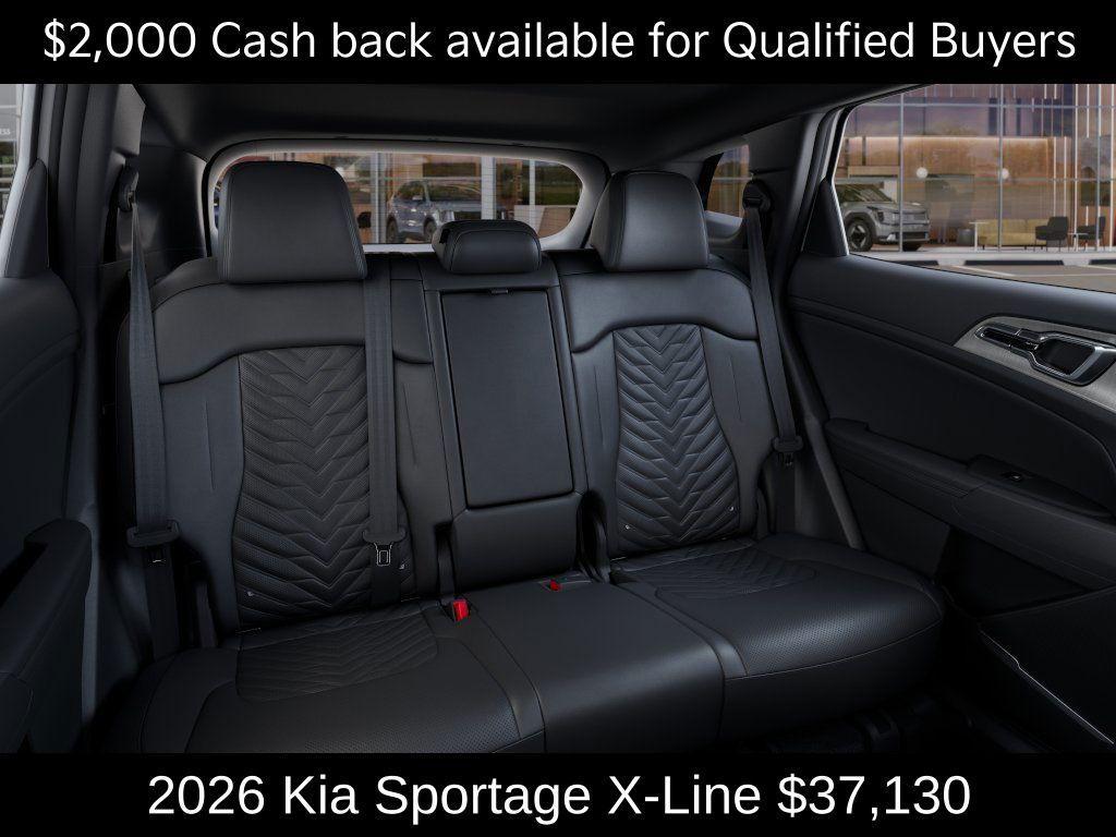 new 2026 Kia Sportage car, priced at $37,130