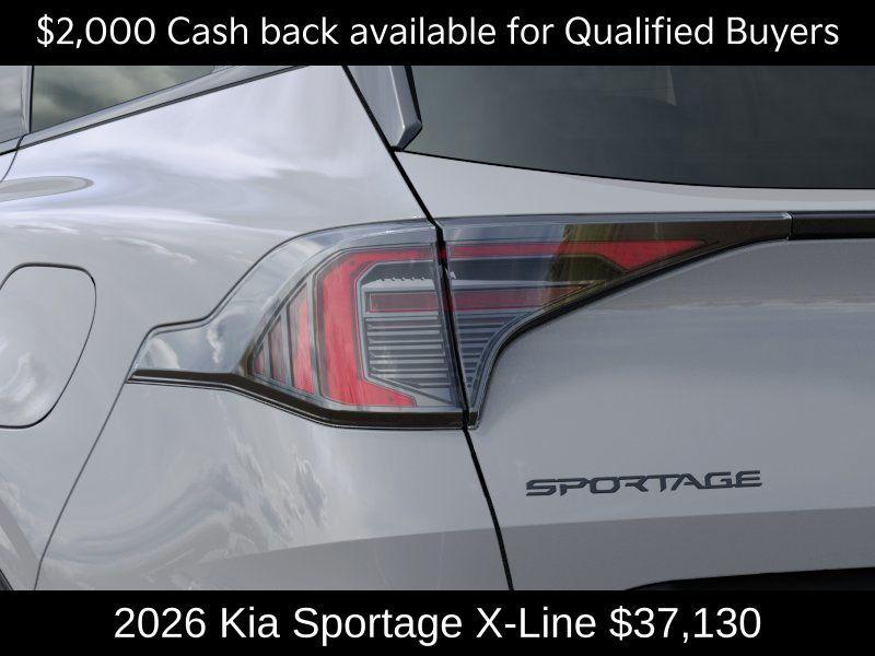 new 2026 Kia Sportage car, priced at $37,130
