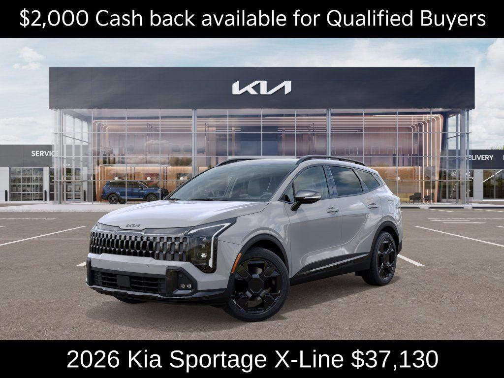 new 2026 Kia Sportage car, priced at $37,130