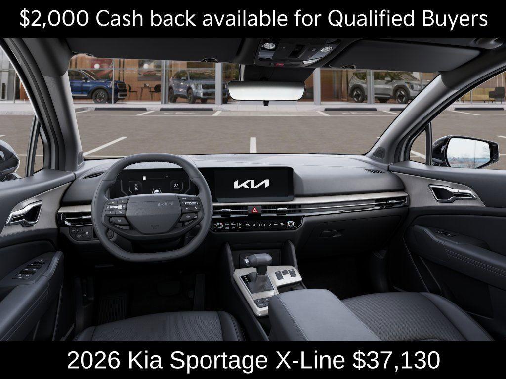 new 2026 Kia Sportage car, priced at $37,130