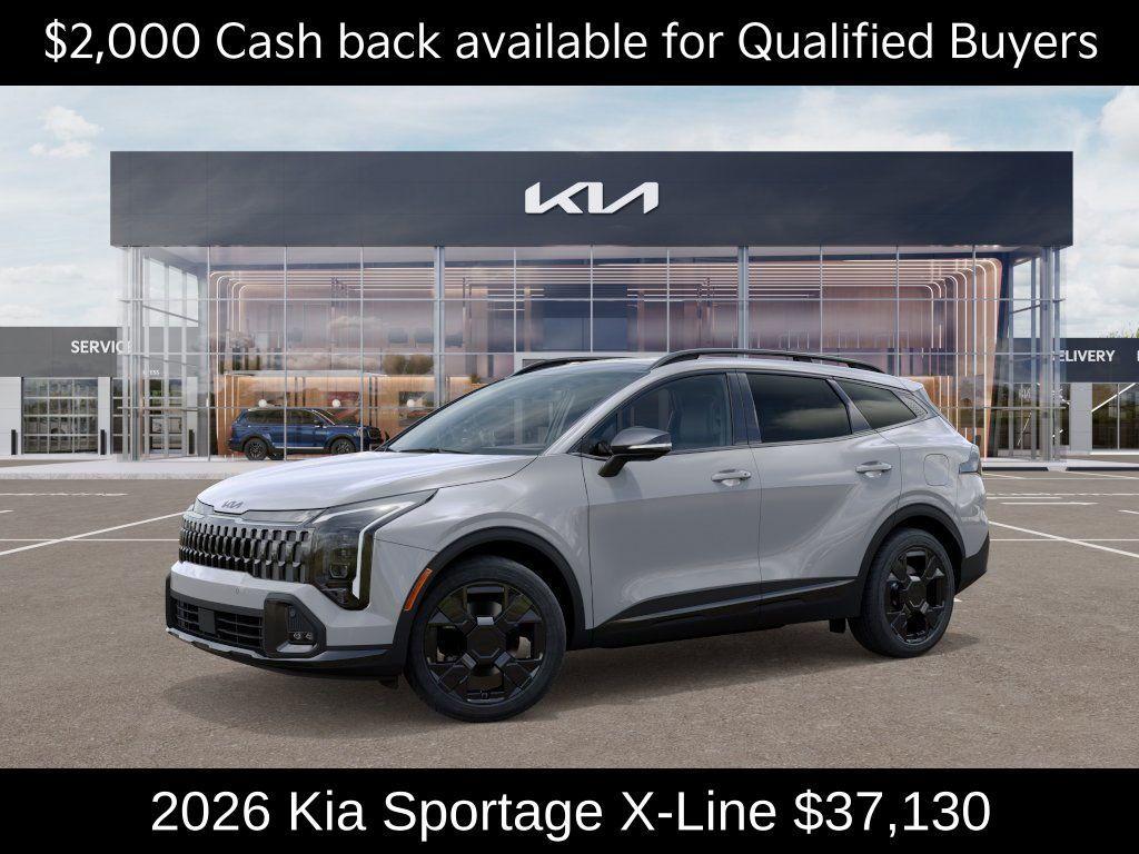 new 2026 Kia Sportage car, priced at $37,130