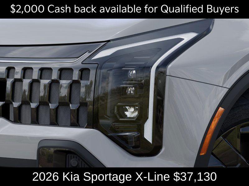 new 2026 Kia Sportage car, priced at $37,130