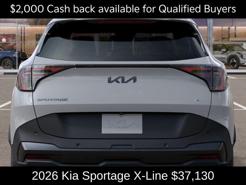 new 2026 Kia Sportage car, priced at $37,130