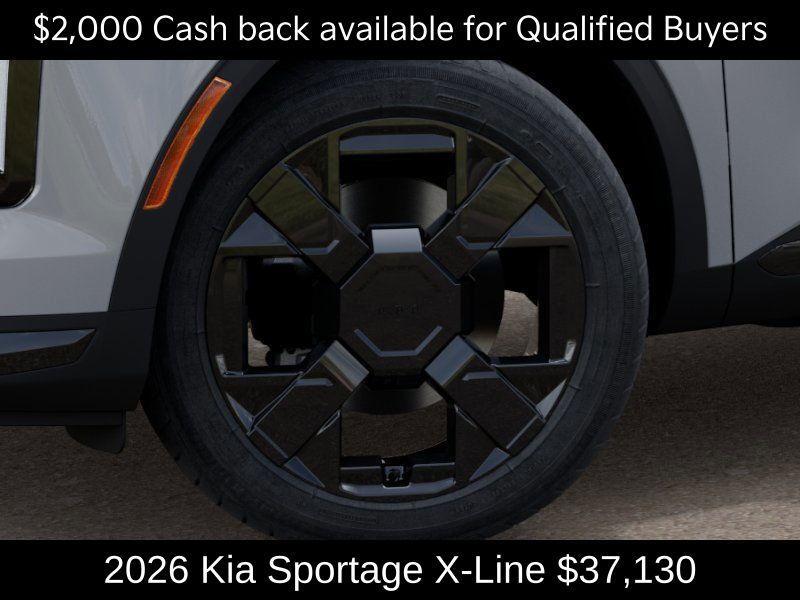new 2026 Kia Sportage car, priced at $37,130
