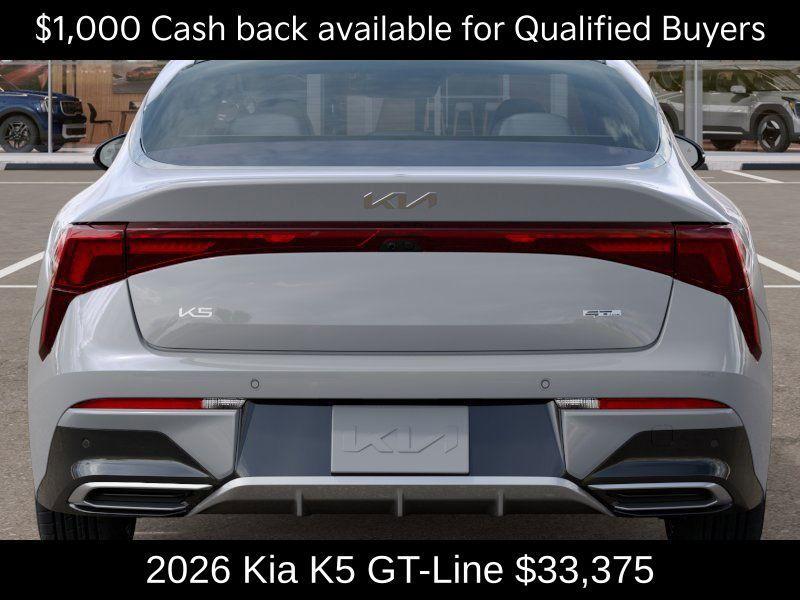 new 2026 Kia K5 car, priced at $33,375