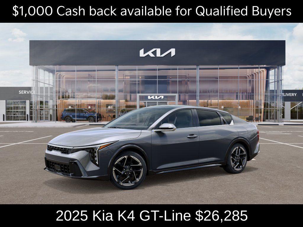 new 2025 Kia K4 car, priced at $26,285