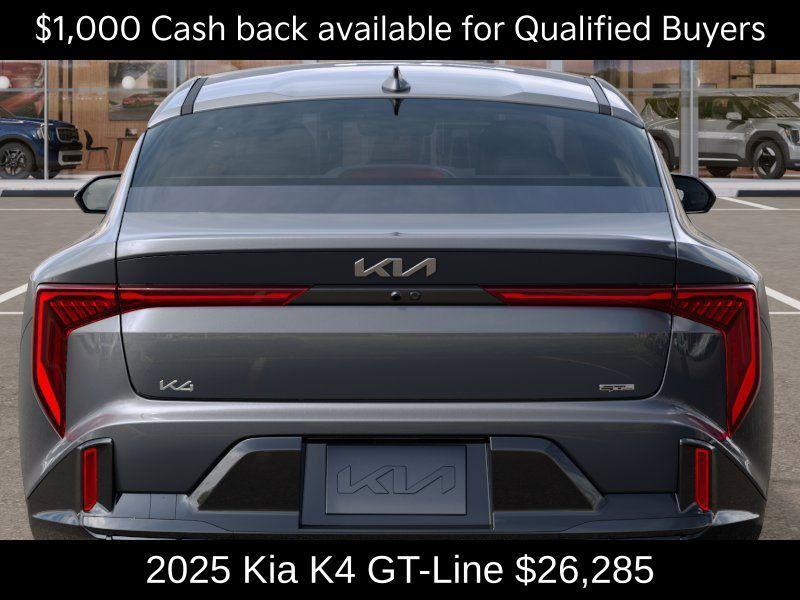 new 2025 Kia K4 car, priced at $26,285