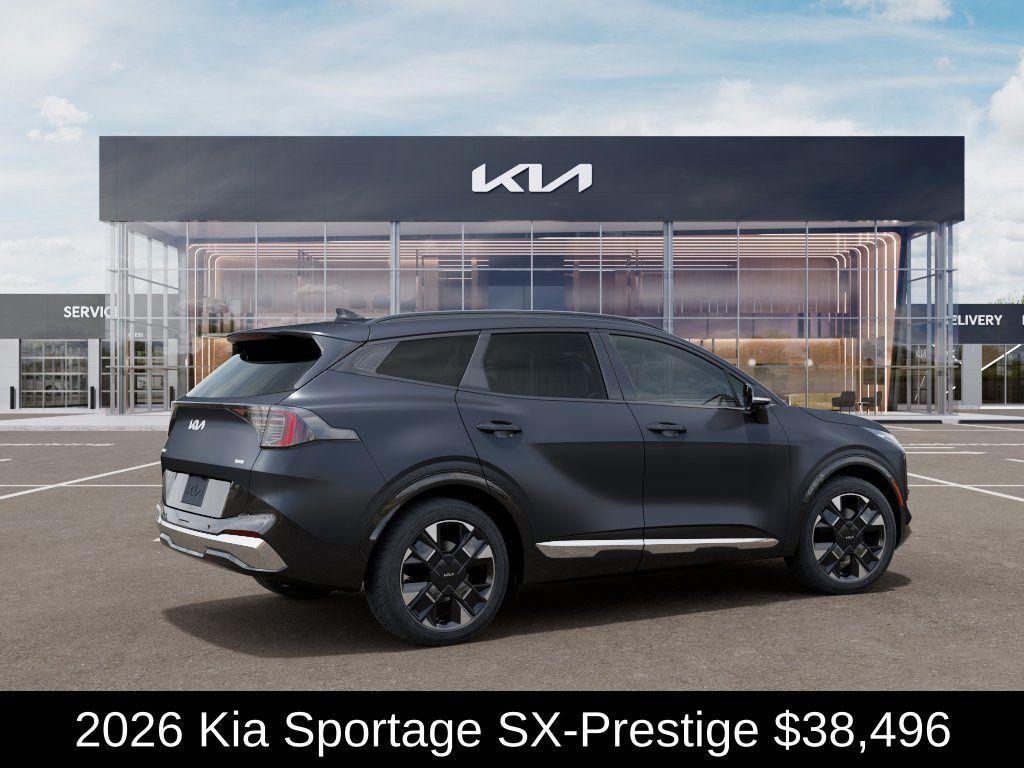 new 2026 Kia Sportage car, priced at $38,496