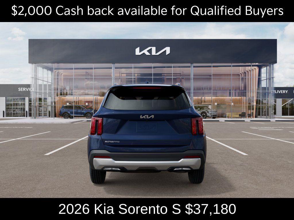 new 2026 Kia Sorento car, priced at $37,180