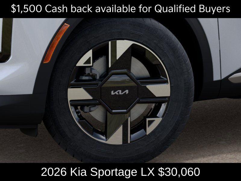 new 2026 Kia Sportage car, priced at $30,060