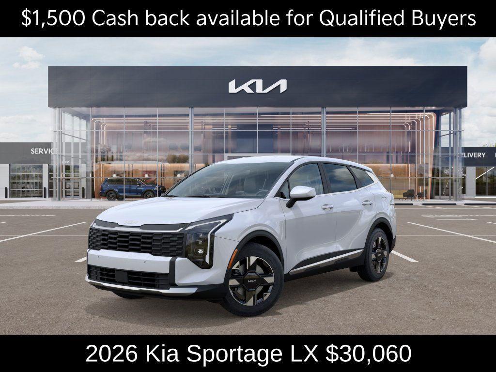 new 2026 Kia Sportage car, priced at $30,060