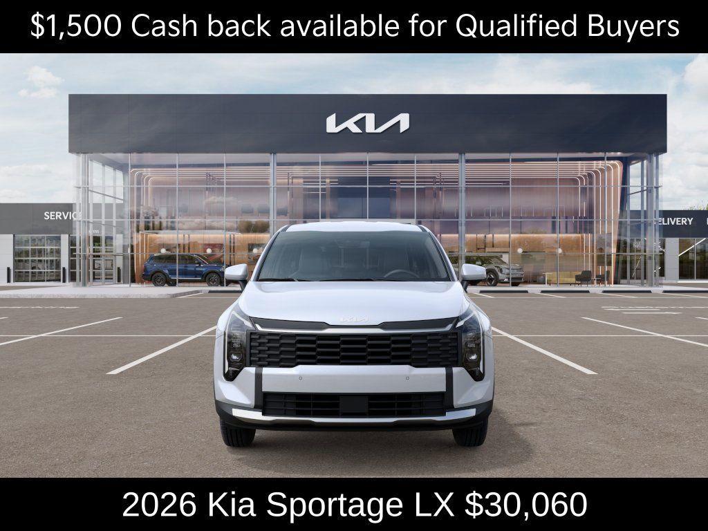 new 2026 Kia Sportage car, priced at $30,060