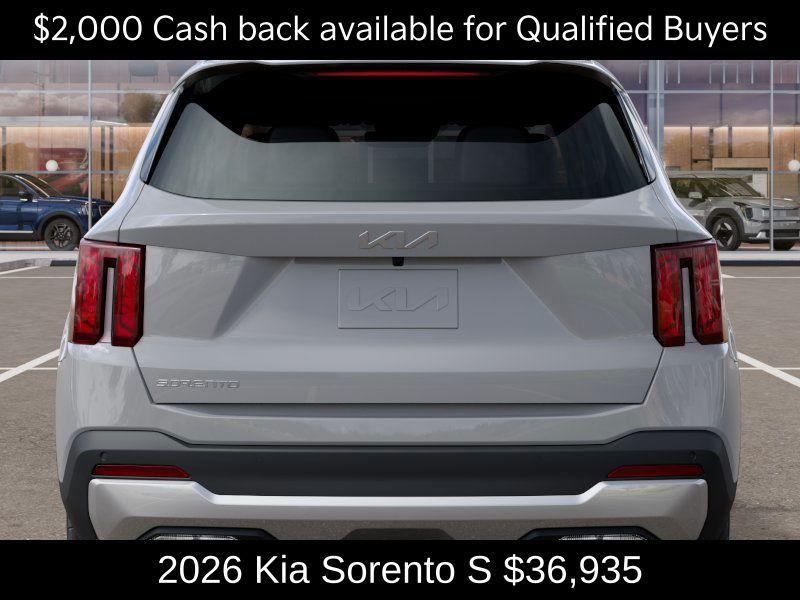 new 2026 Kia Sorento car, priced at $36,935