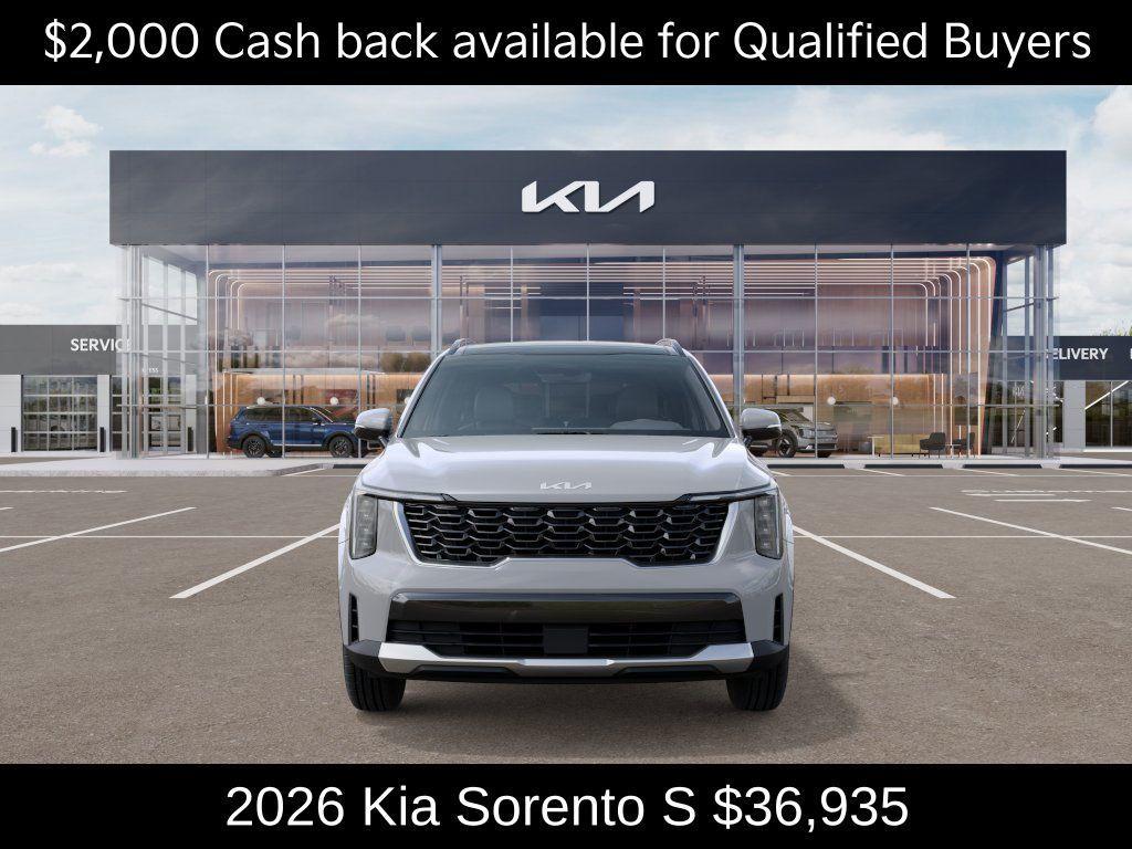 new 2026 Kia Sorento car, priced at $36,935