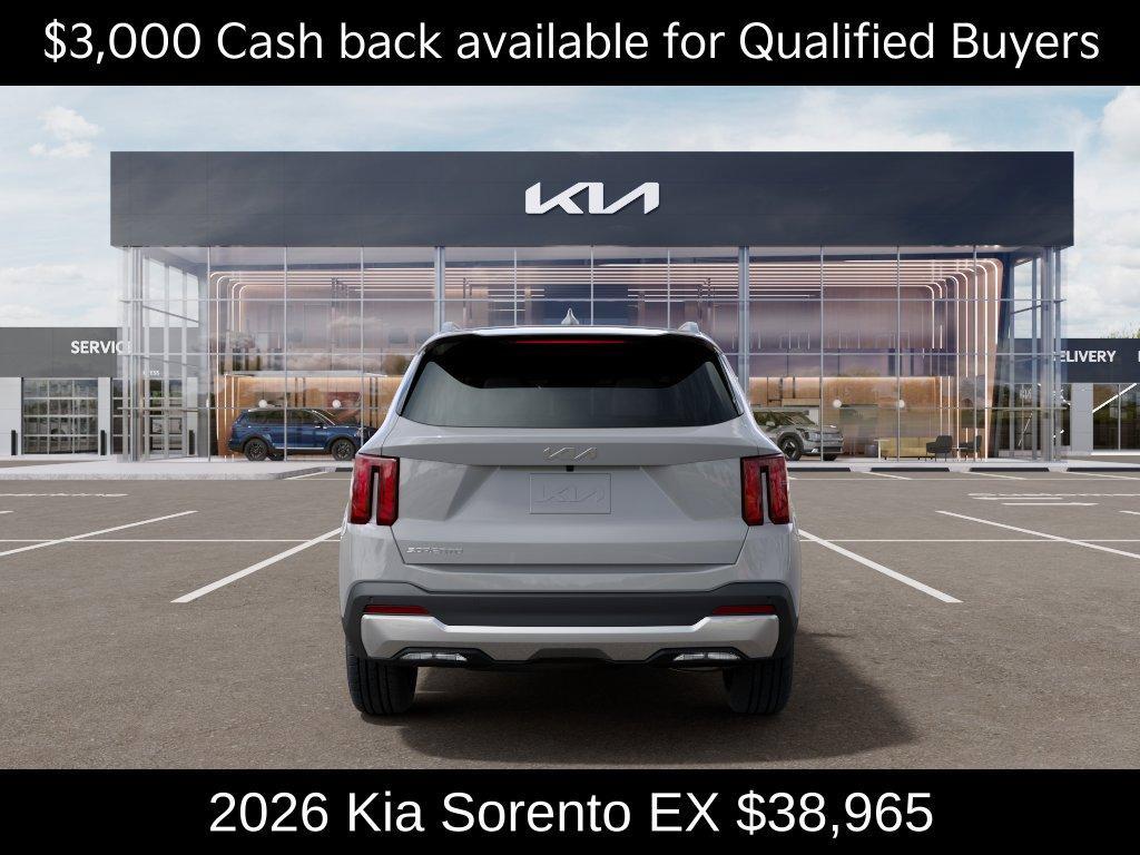 new 2026 Kia Sorento car, priced at $38,965