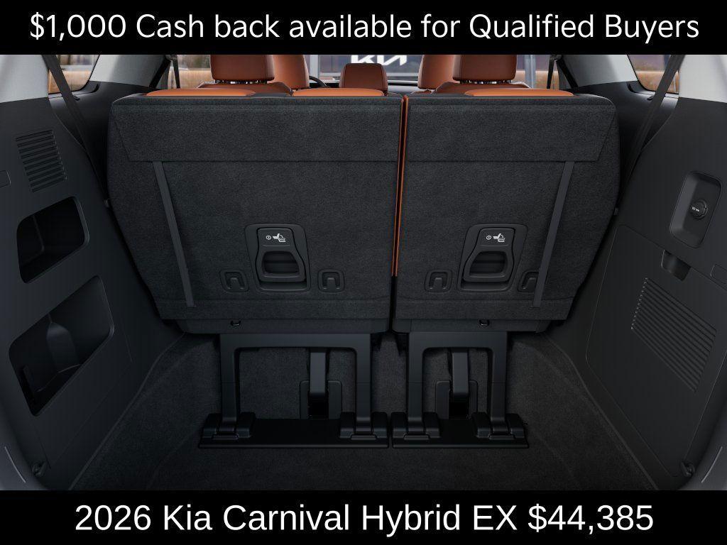new 2026 Kia Carnival Hybrid car, priced at $44,385