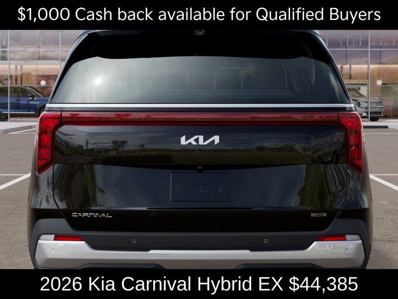 new 2026 Kia Carnival Hybrid car, priced at $44,385
