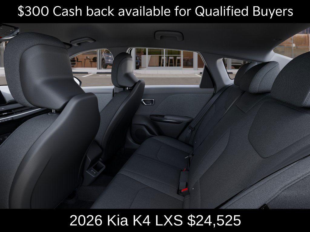 new 2026 Kia K4 car, priced at $24,525