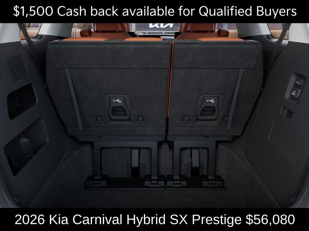new 2026 Kia Carnival Hybrid car, priced at $56,080