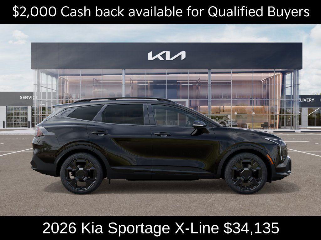 new 2026 Kia Sportage car, priced at $34,135