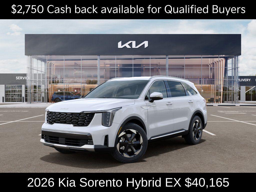 new 2026 Kia Sorento Hybrid car, priced at $40,165
