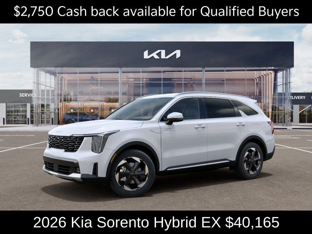 new 2026 Kia Sorento Hybrid car, priced at $40,165