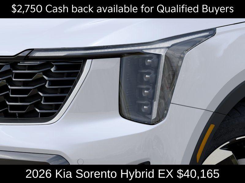 new 2026 Kia Sorento Hybrid car, priced at $40,165