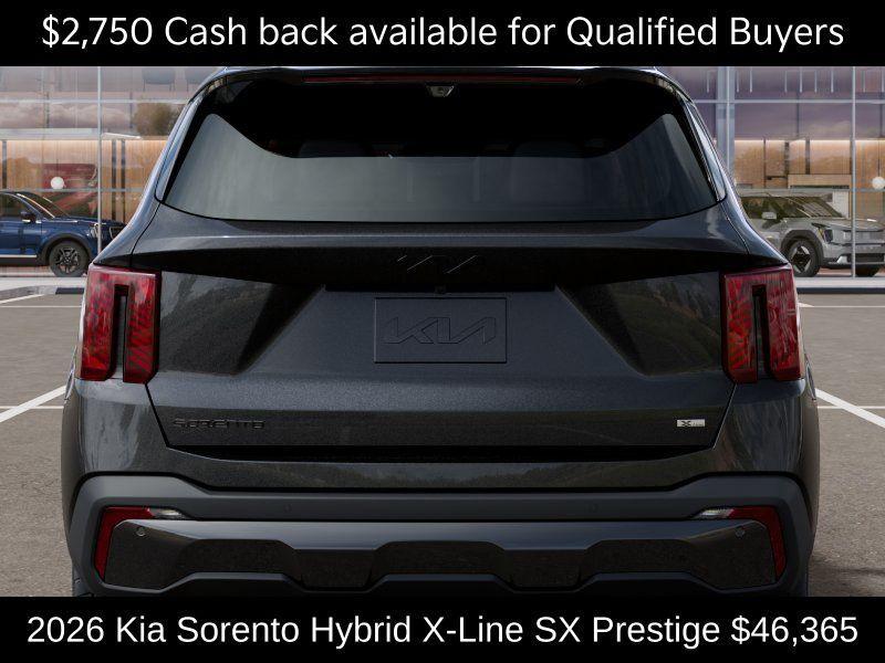 new 2026 Kia Sorento Hybrid car, priced at $46,365